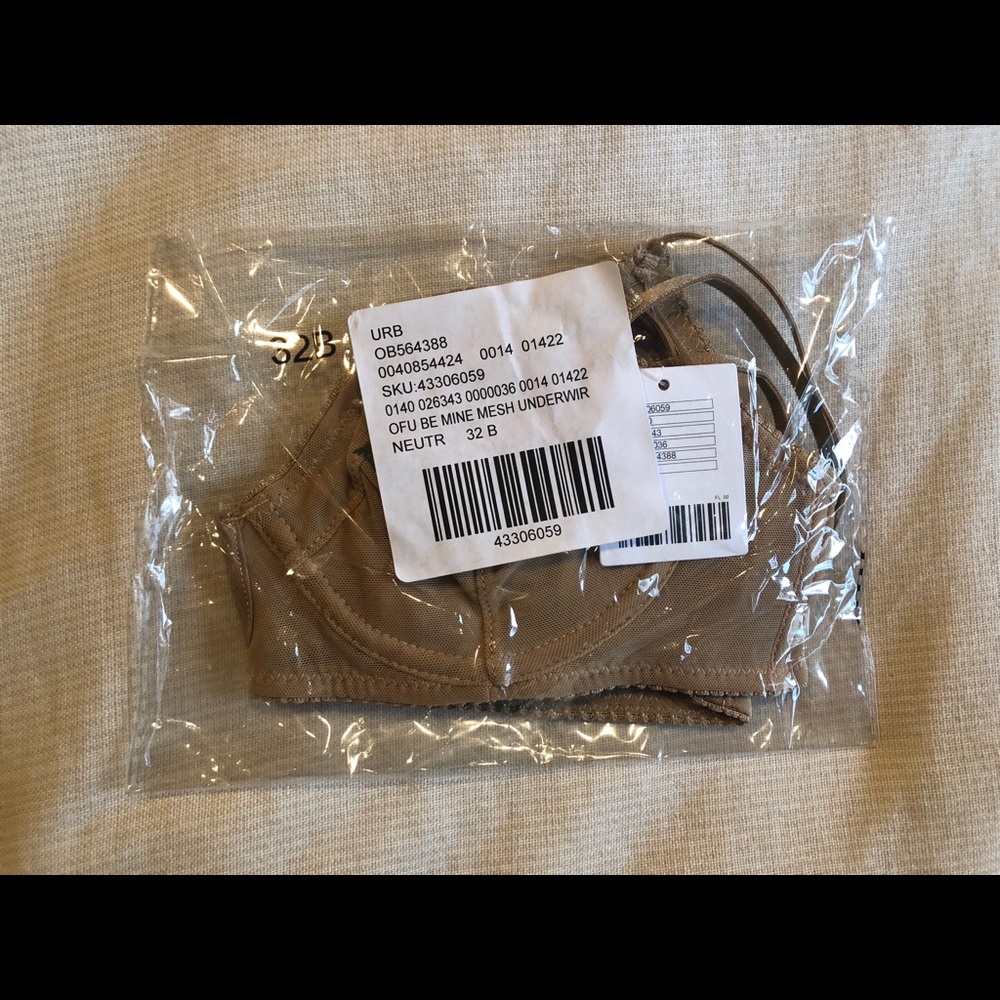 Urban Outfitters Sheer Underwire Bra - Picture 2 of 3
